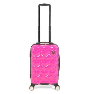 JUICY COUTURE Fuchsia 21in Estelle Hardside Carry-on Spinner